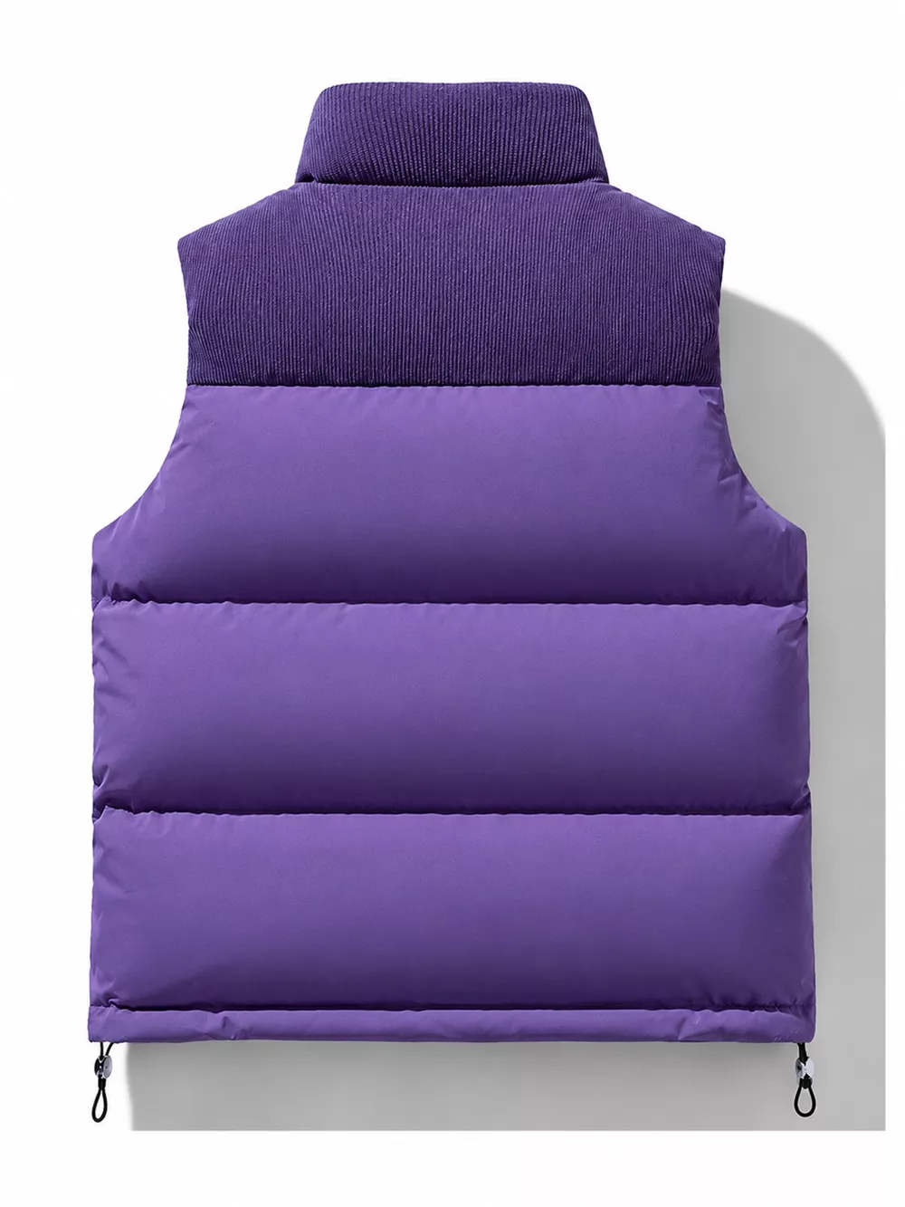 Men's Full Size Corduroy Patchwork Puffer Vest Plus Size, image 14
