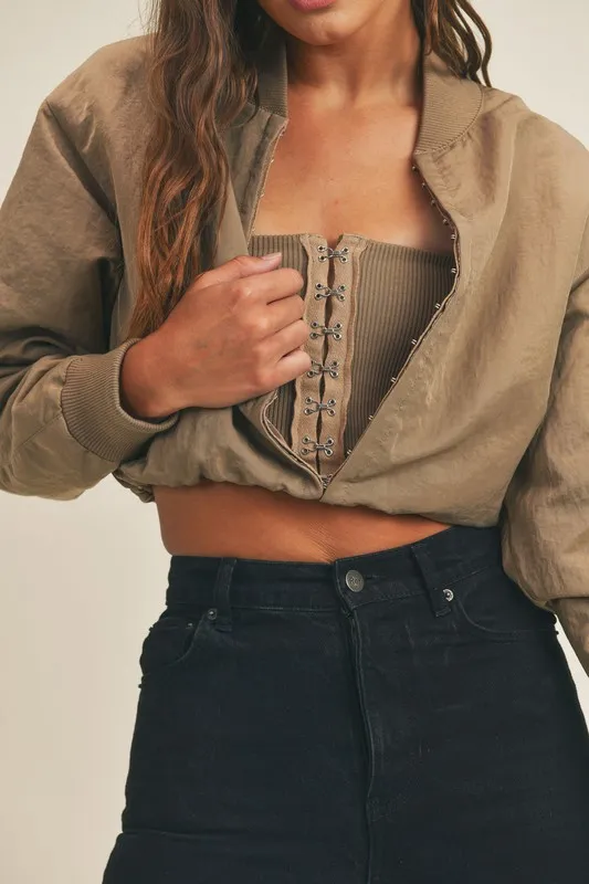 Long Sleeve Two Way Jacket, image 6