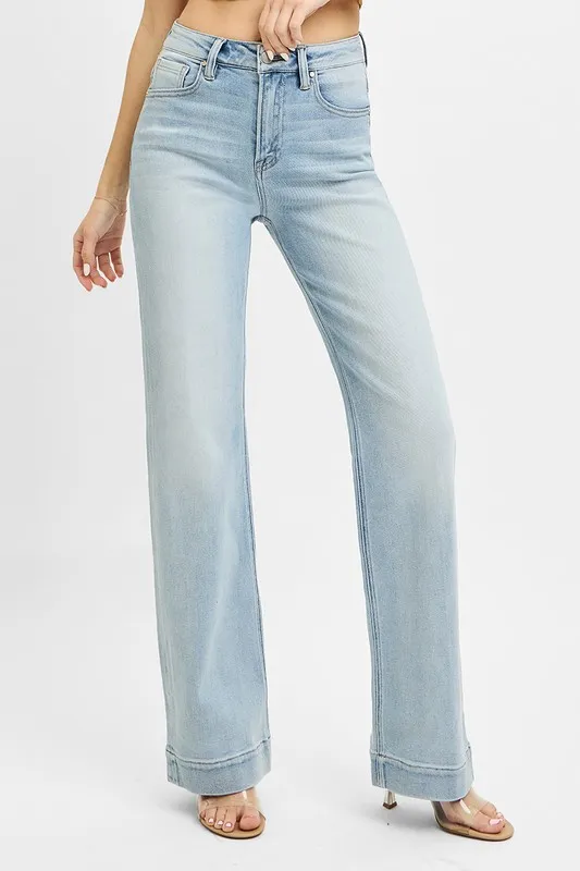 Full Size Run High Rise Straight Jeans, image 4