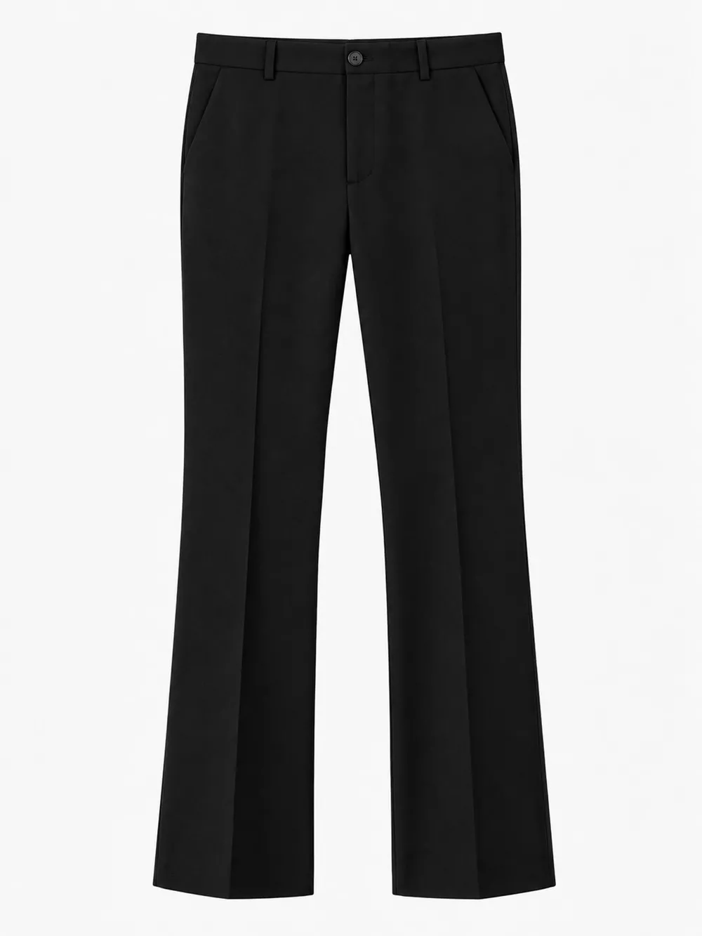 High-Waisted Slim-Fit Dress Pants, image 4