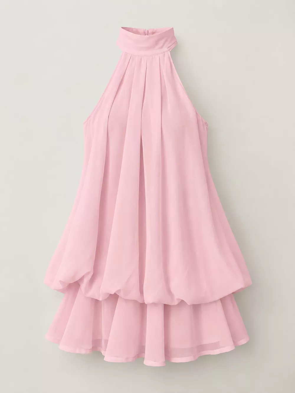 Halter Neck Ruched Mini Dress, image 48