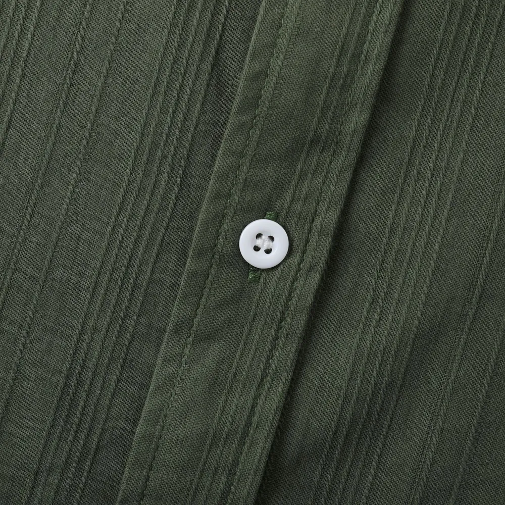 Men's Short Sleeve Button Down Shirt with Chest Pocket, image 10