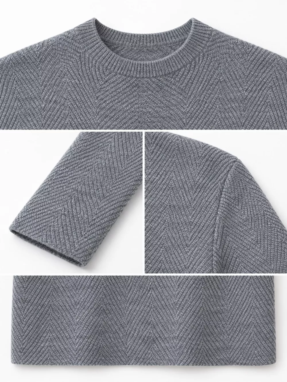 Textured Mock Neck Sweater, image 9
