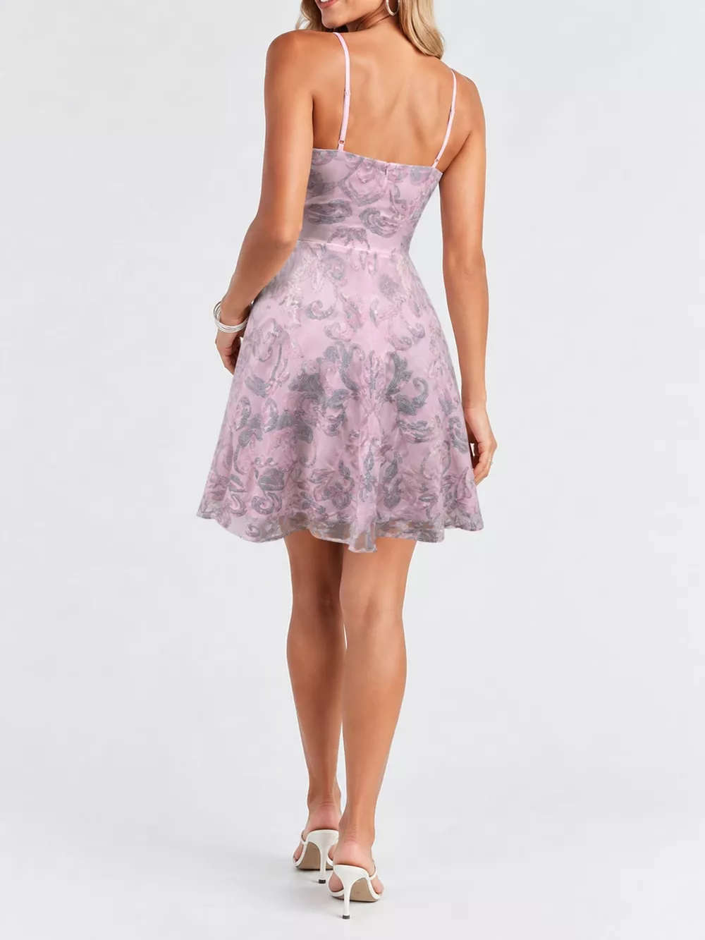 Sequin Embellished Mini Dress, image 23