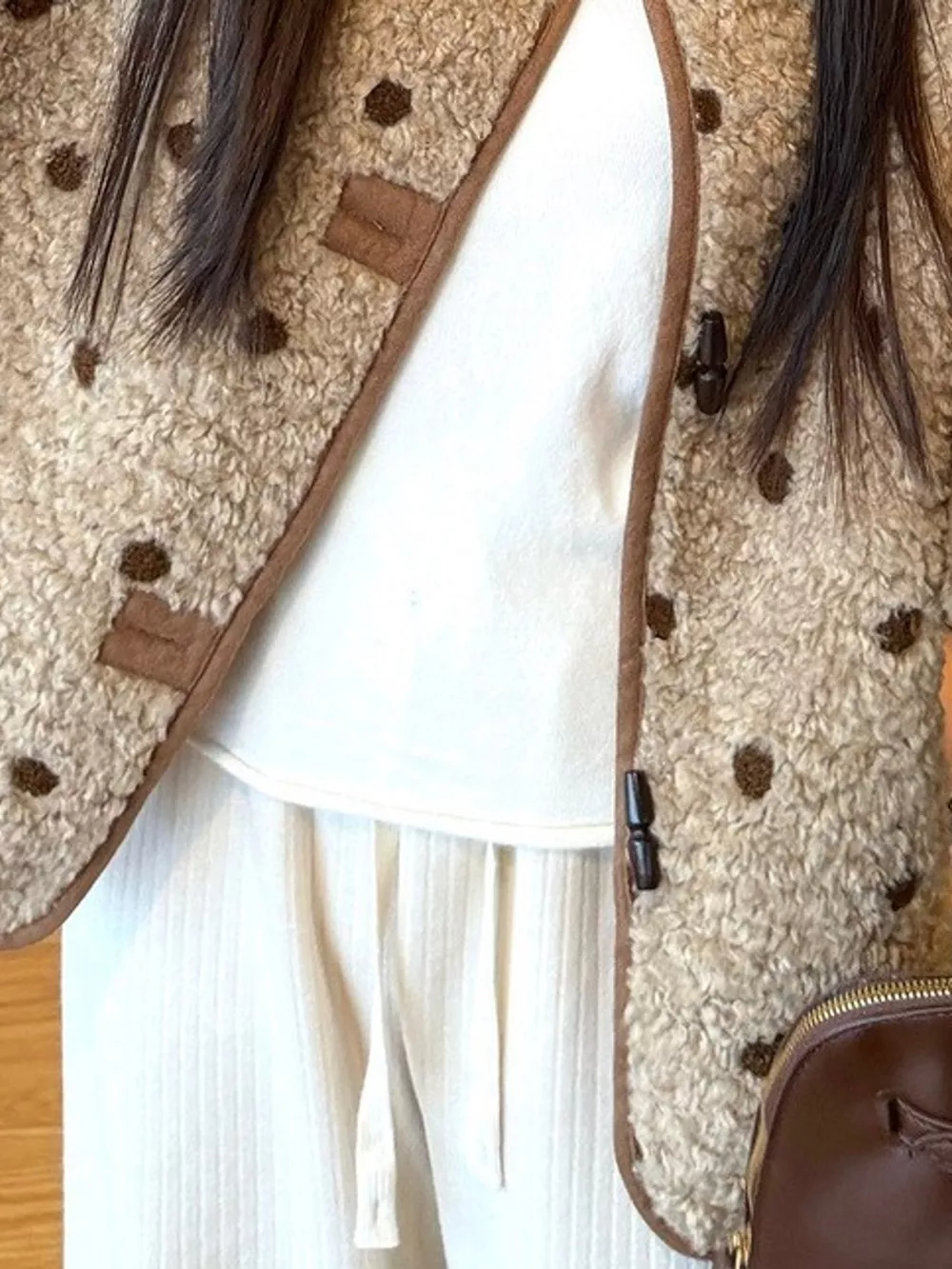 Polka Dot Toggle Jacket, image 8