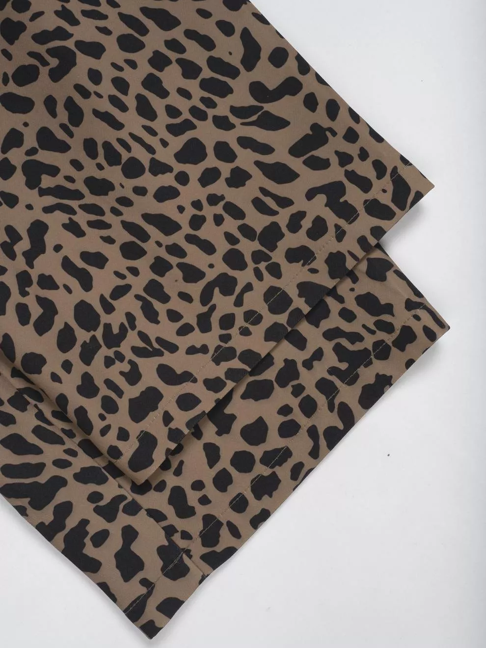 Leopard Drawstring Wide Leg Pants, image 7