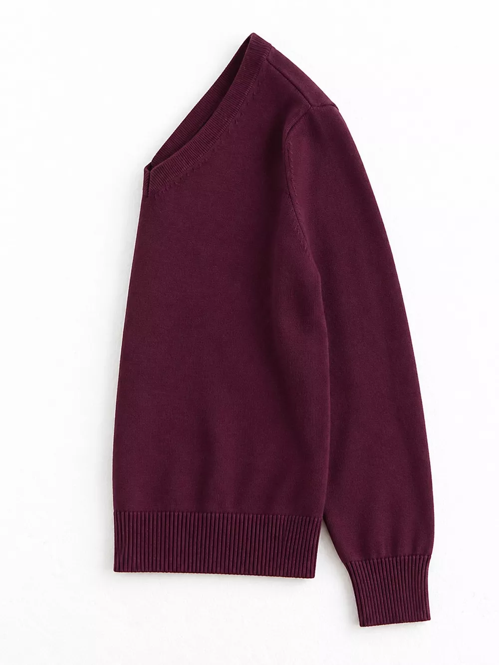 Full Size V-Neck Long Sleeve Sweater Plus Size, image 50