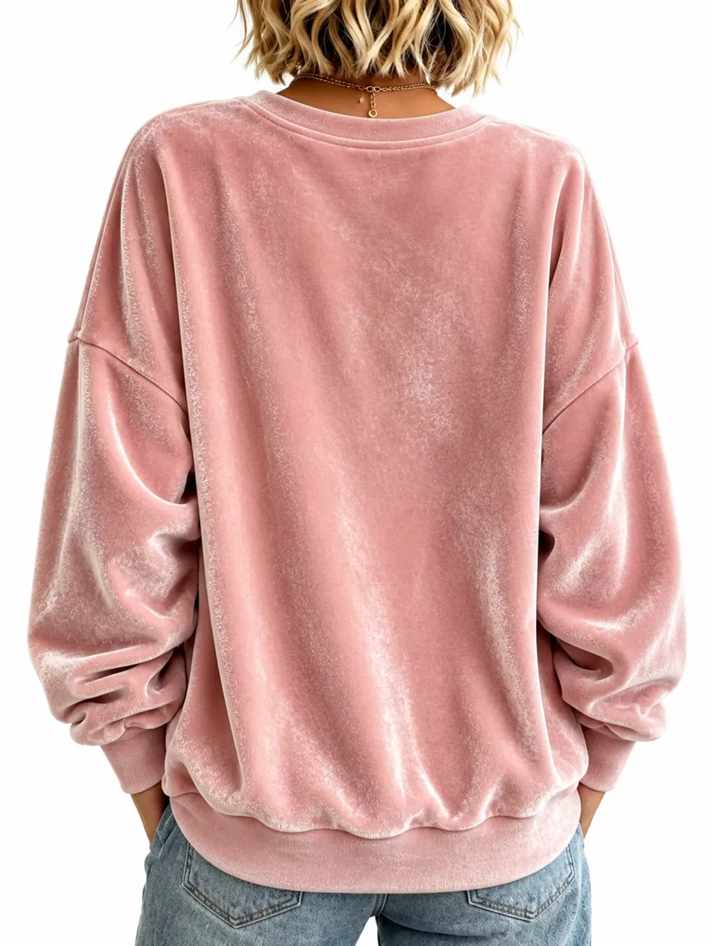 Full Size Crew Neck Drop Shoulder Sweatshirt Plus Size, image 32