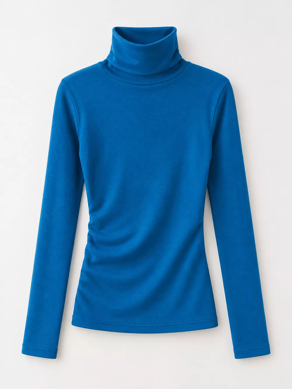 Slim-Fit Turtleneck Long Sleeve T-Shirt, image 9