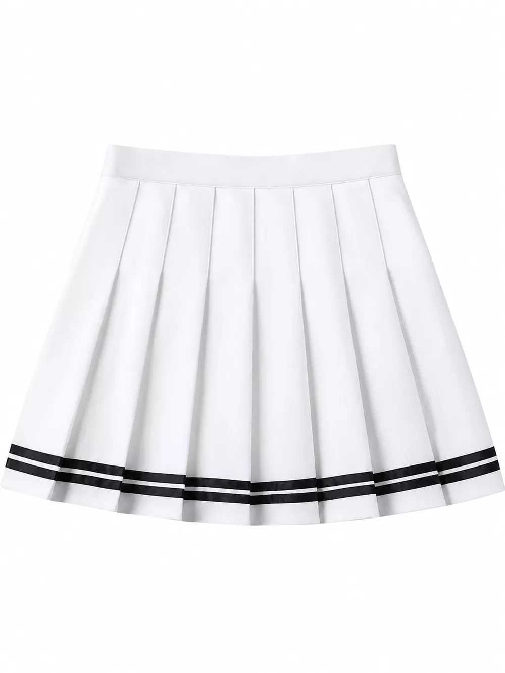 Pleated Striped Skirt, image 13