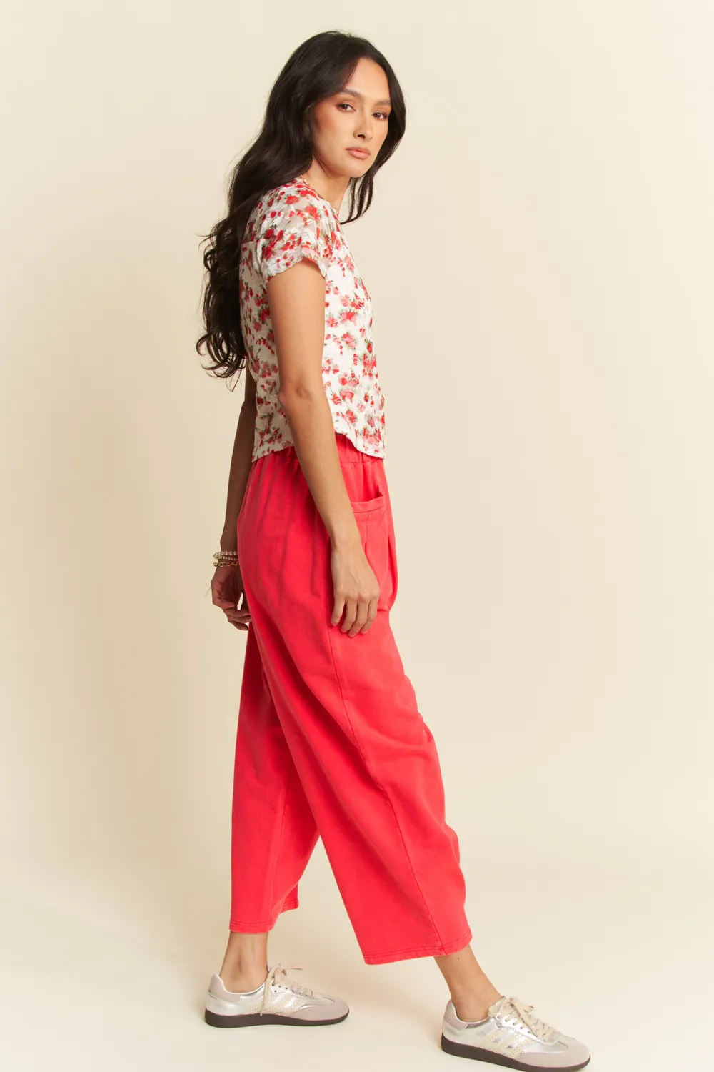 Ribbon Short Sleeve Layered Mesh Top, image 9