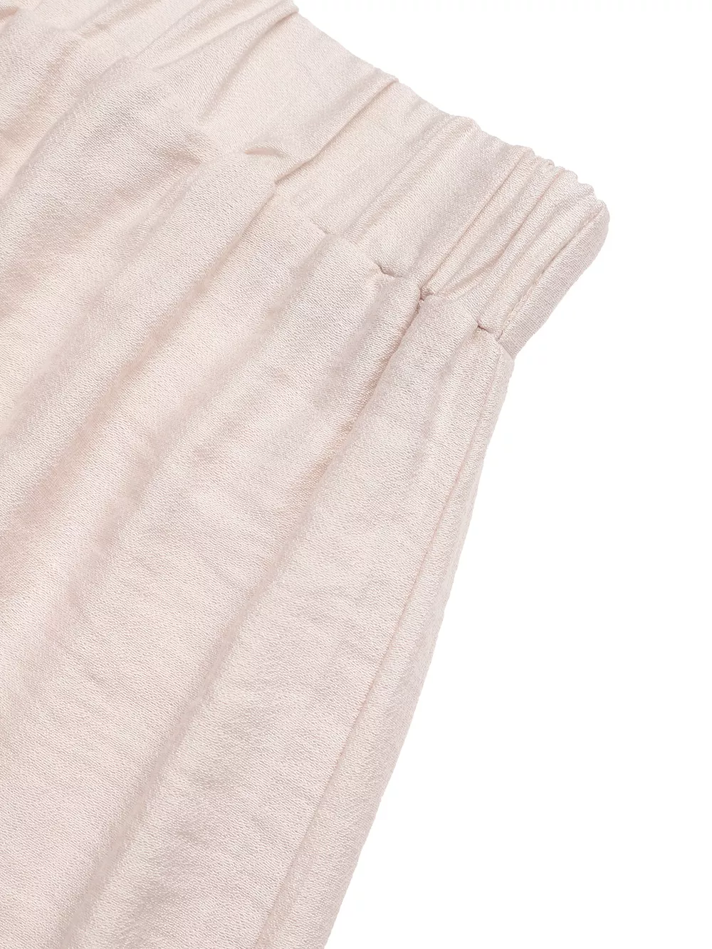 Elastic Waist Wavy Trim Casual Shorts, image 8