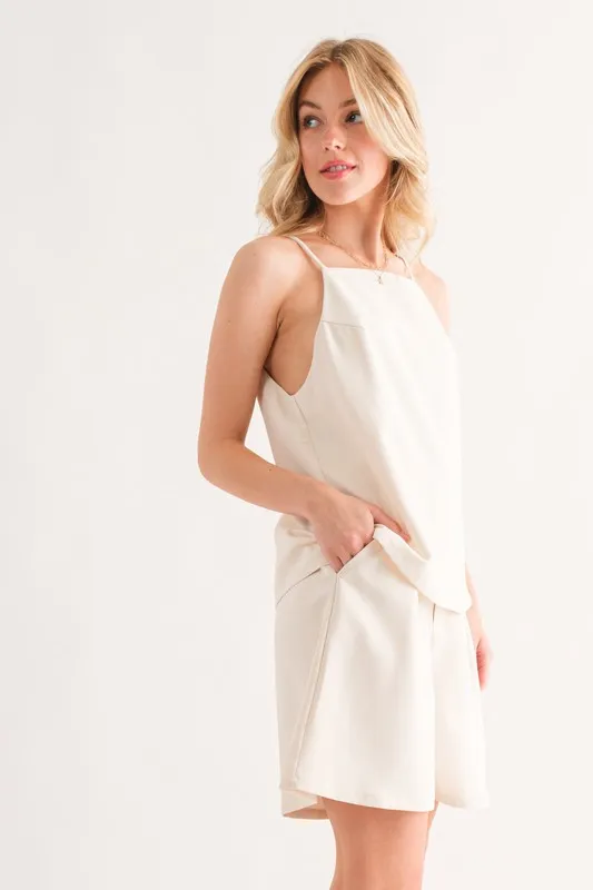 Sleeveless Basic Cami Top, image 3