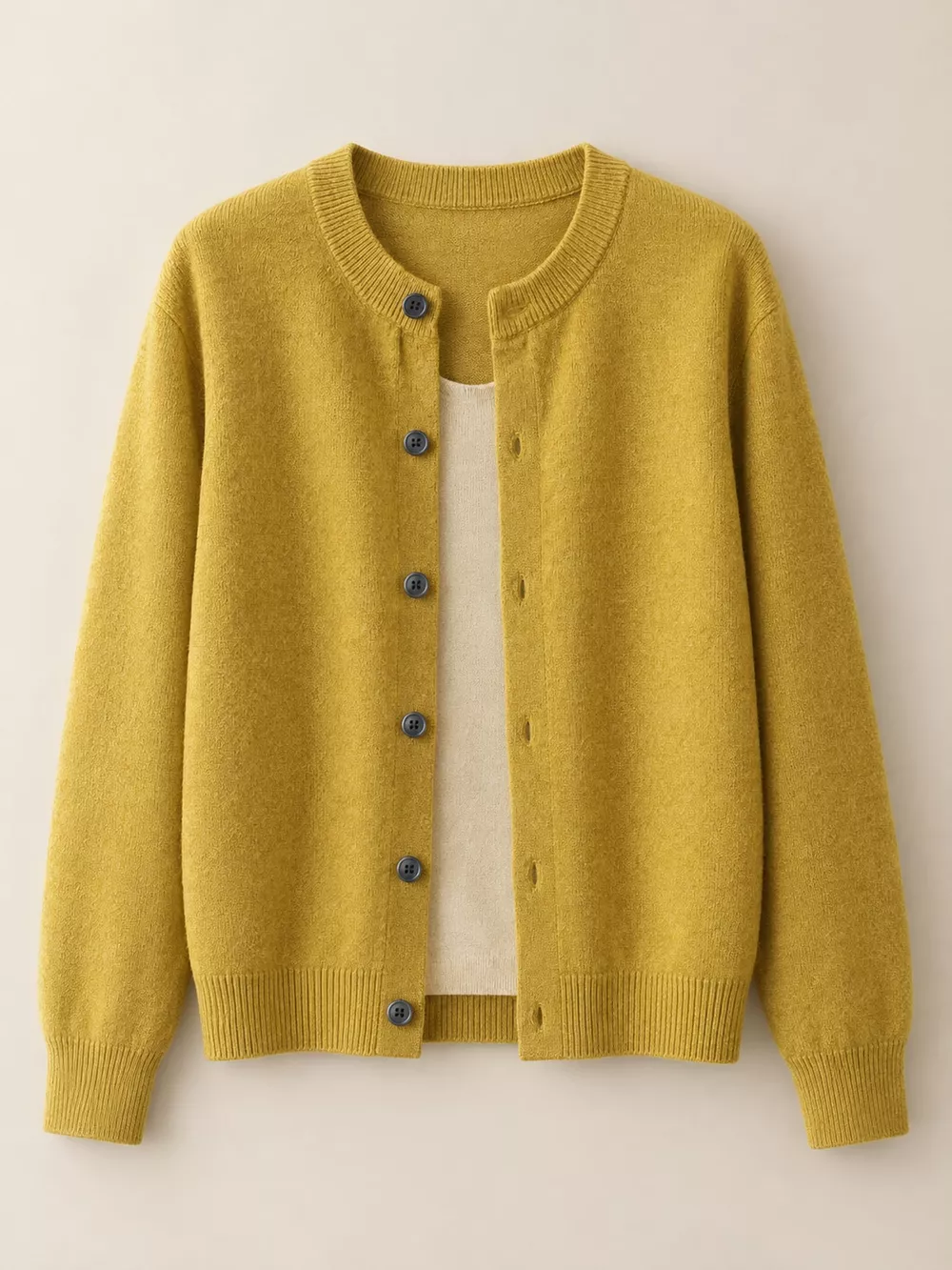 Crew Neck Button-Down Cardigan, image 86