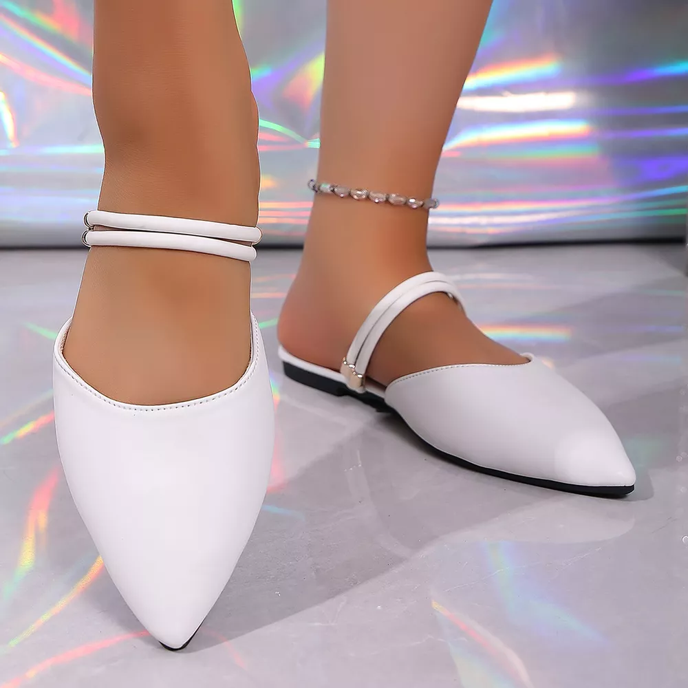 Point Toe Flats Sandals, image 4