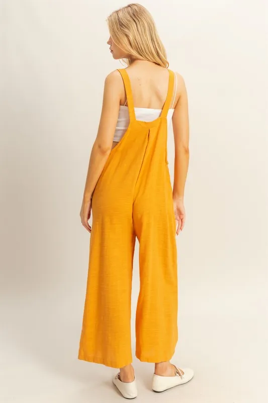 Textured Wide Leg Overall, image 4