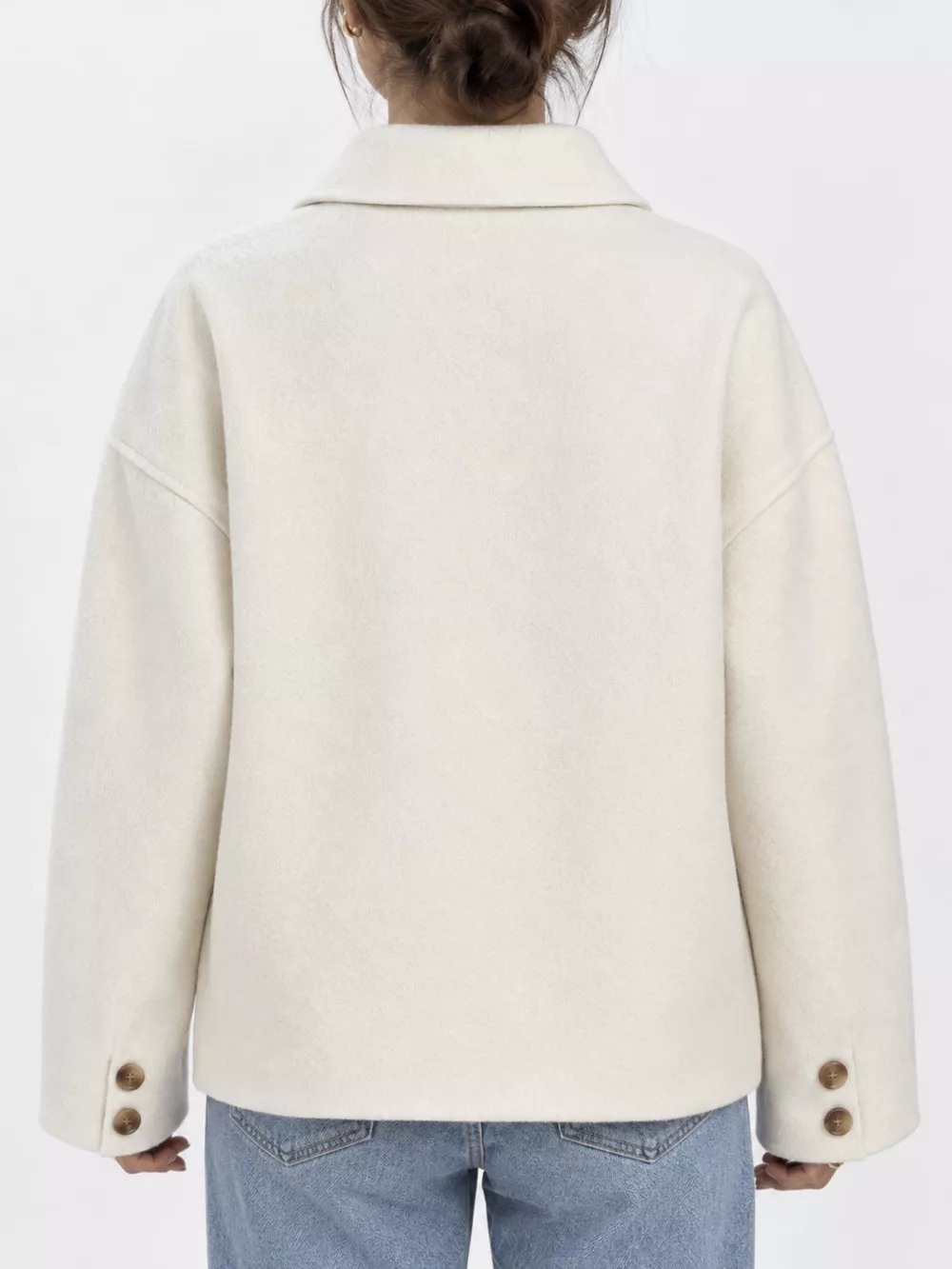 Button-Up Dropped Shoulder Outerwear, image 9