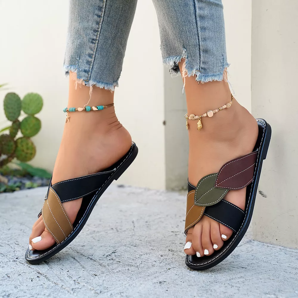 Cross Strap Open Toe Sandals, image 3