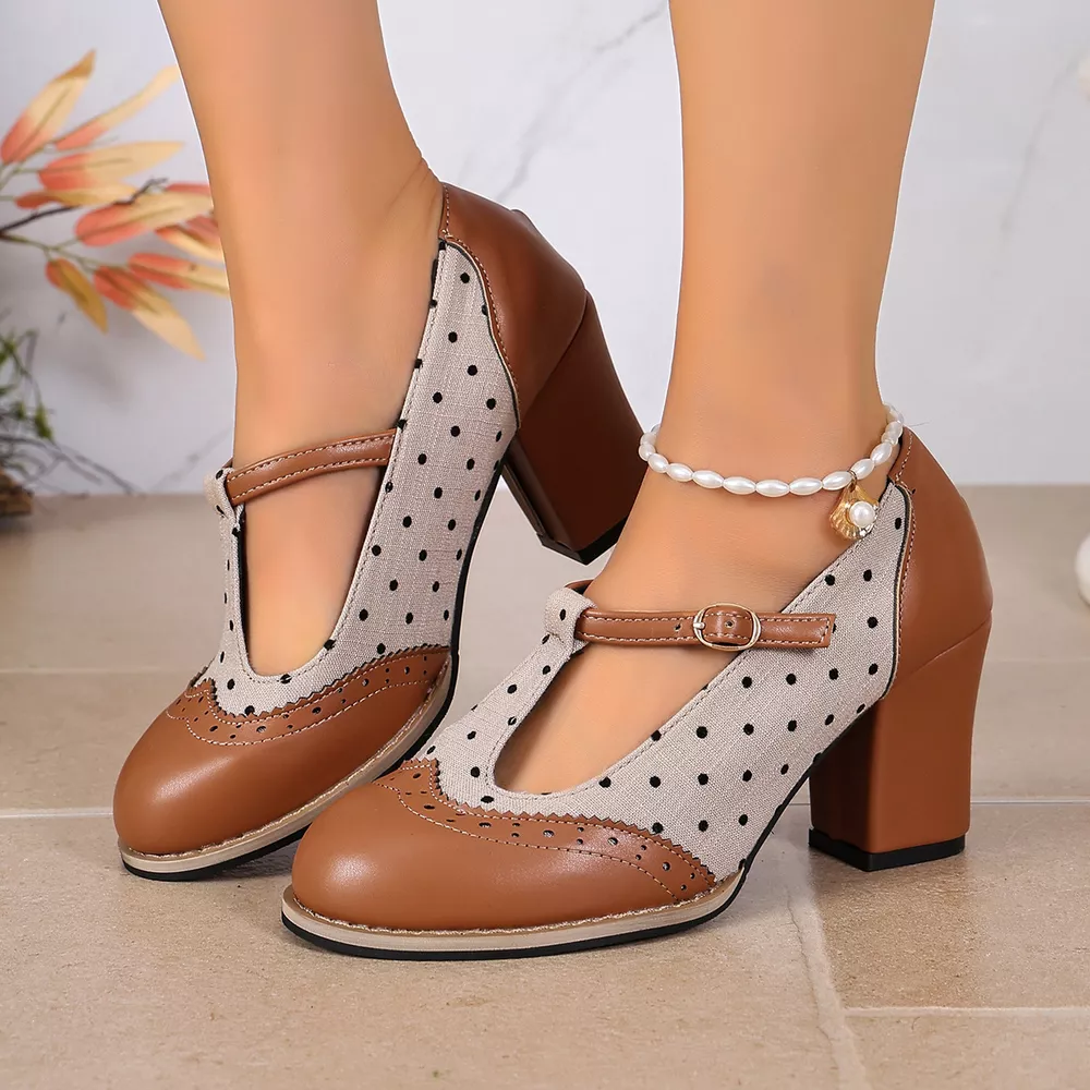 Point Toe Block Heels Pumps, image 11