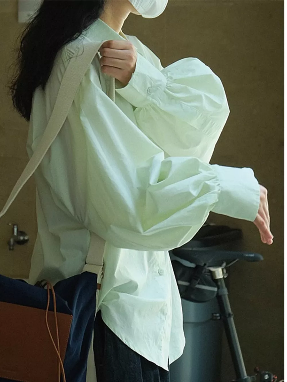 Oversized Long Sleeve Shirt, image 2