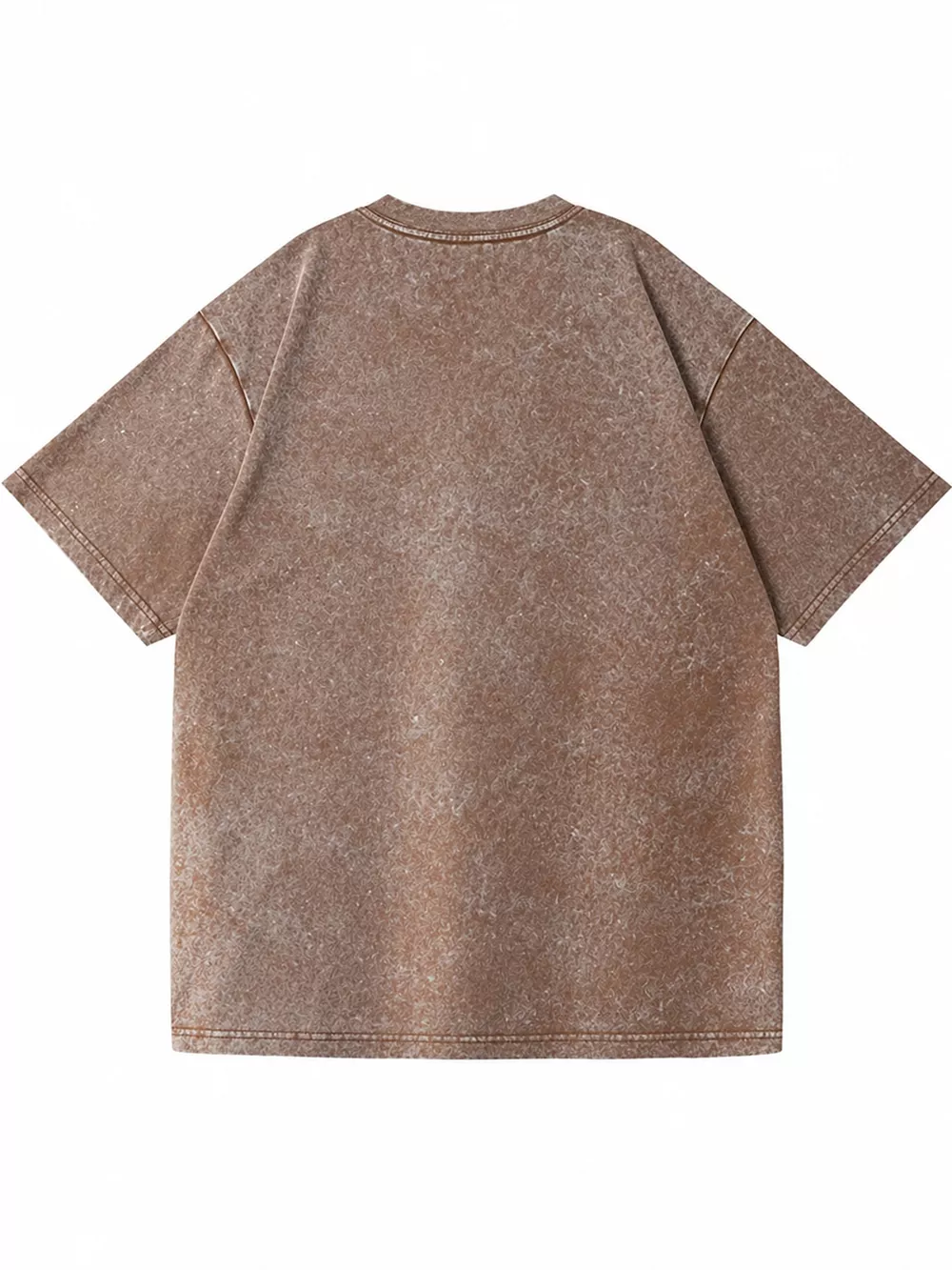 Men's Full Size Vintage Acid Wash Oversized Crewneck T-Shirt Plus Size, image 23