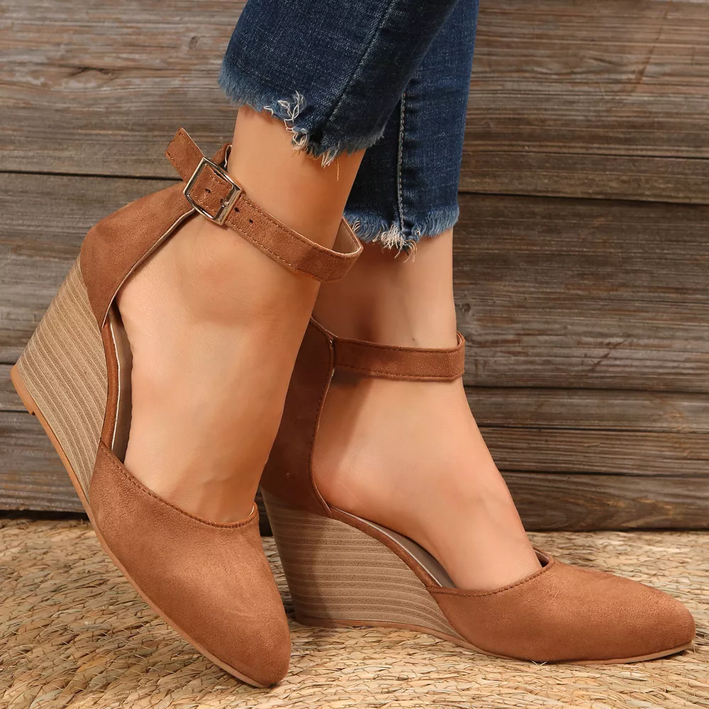 Point Toe Wedge Sandals, image 11