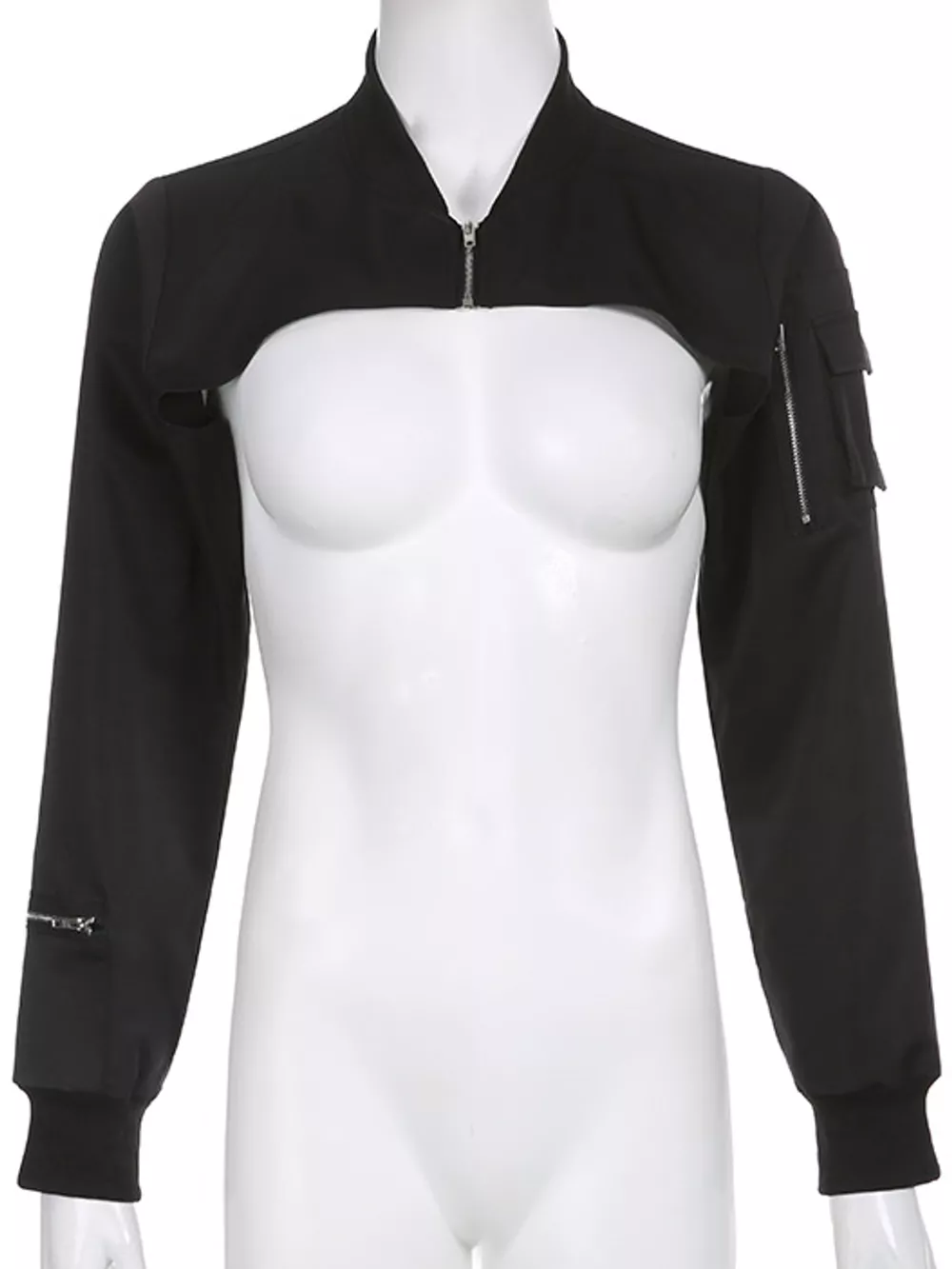 Ultra-Cropped Long Sleeve Top, image 5