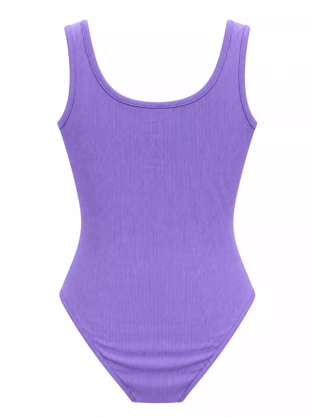 Full Size Ribbed Knit Sleeveless Scoop Neck Bodysuit Plus Size, image 29