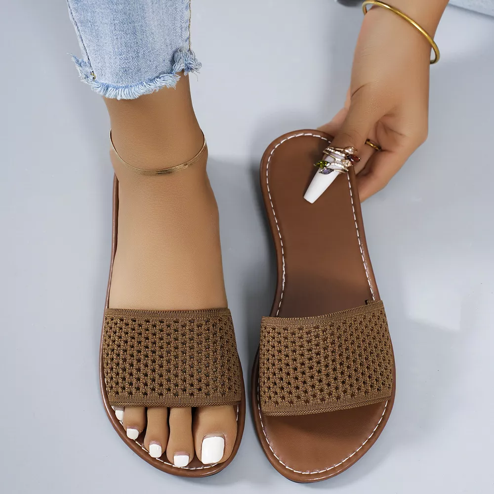 Breathable Hollow-Out Open Toe Sandals, image 7