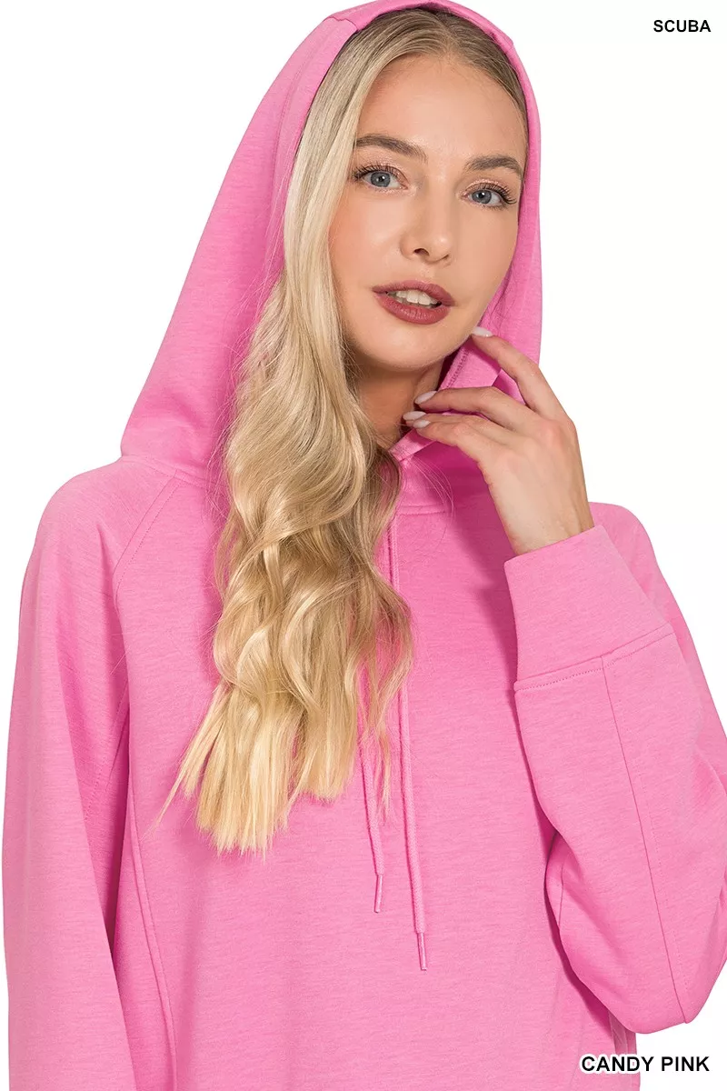 Drawstring Scuba Hoodie, image 5