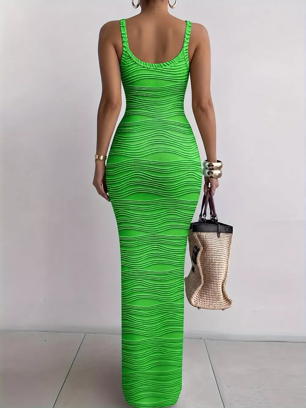 Sleeveless Bodycon Maxi Dress, image 18