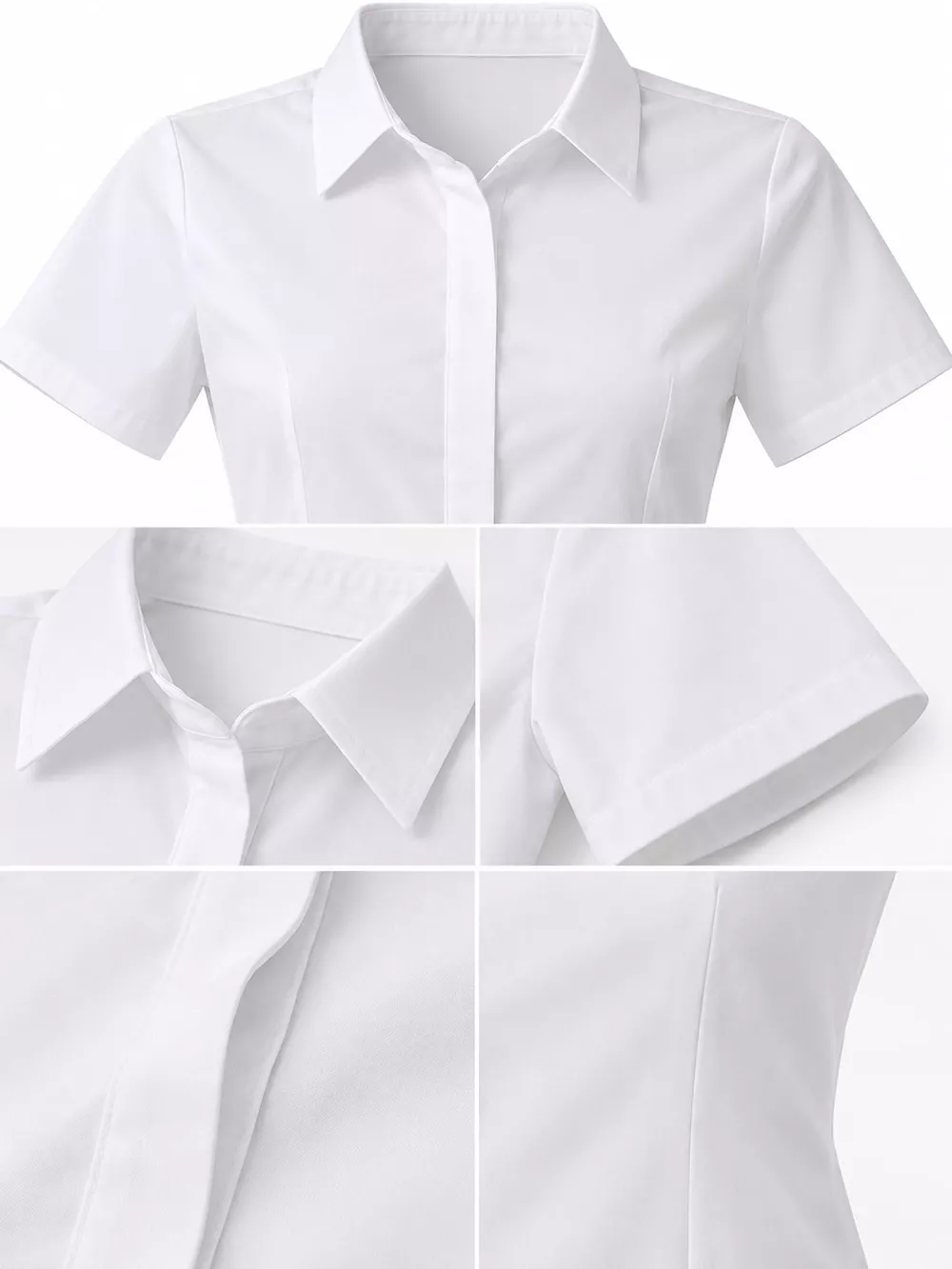 Full Size Classic Slim-Fit Button-Down Shirt Plus Size, image 20