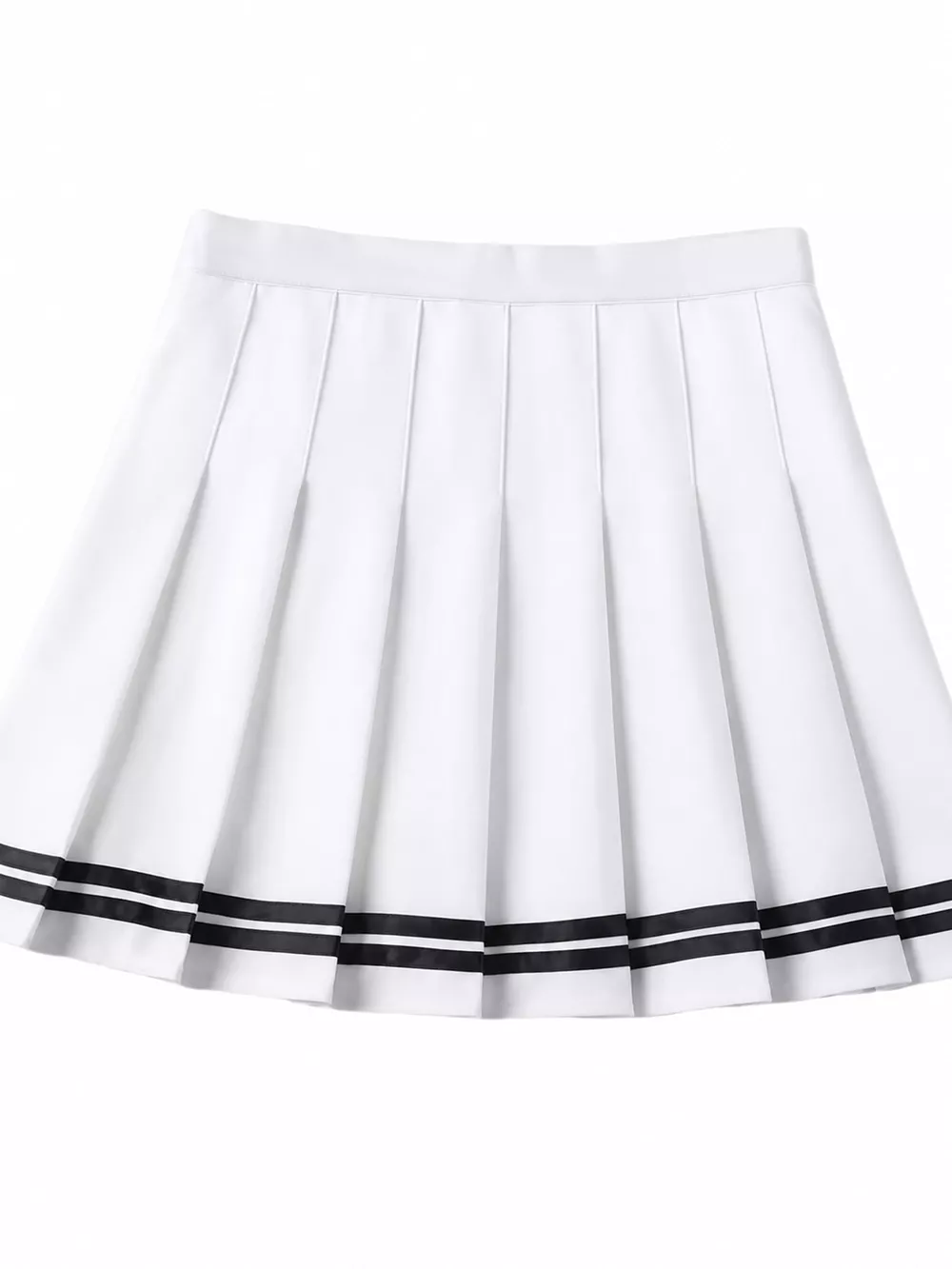 Pleated Striped Skirt, image 15