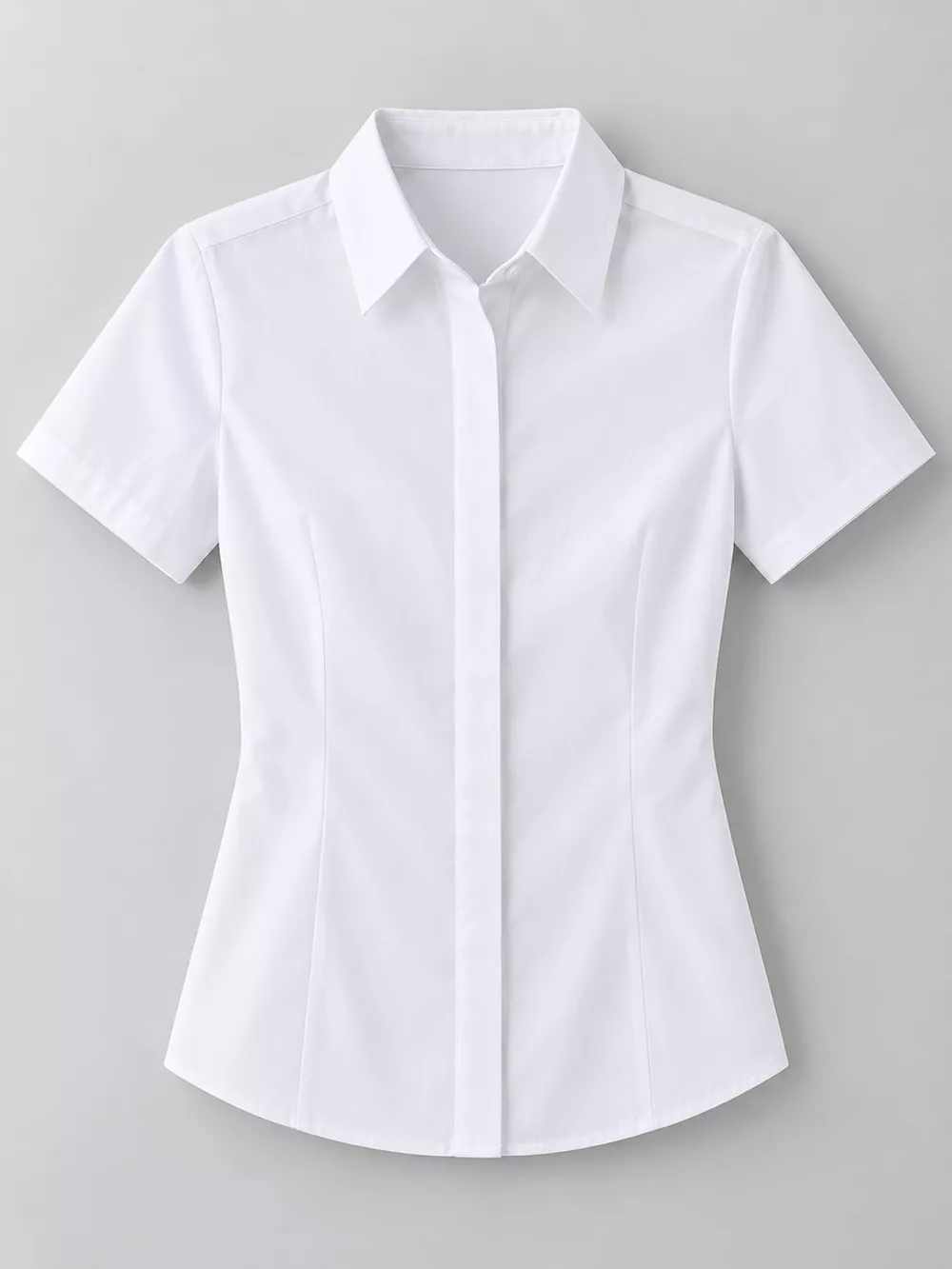 Full Size Classic Slim-Fit Button-Down Shirt Plus Size, image 19