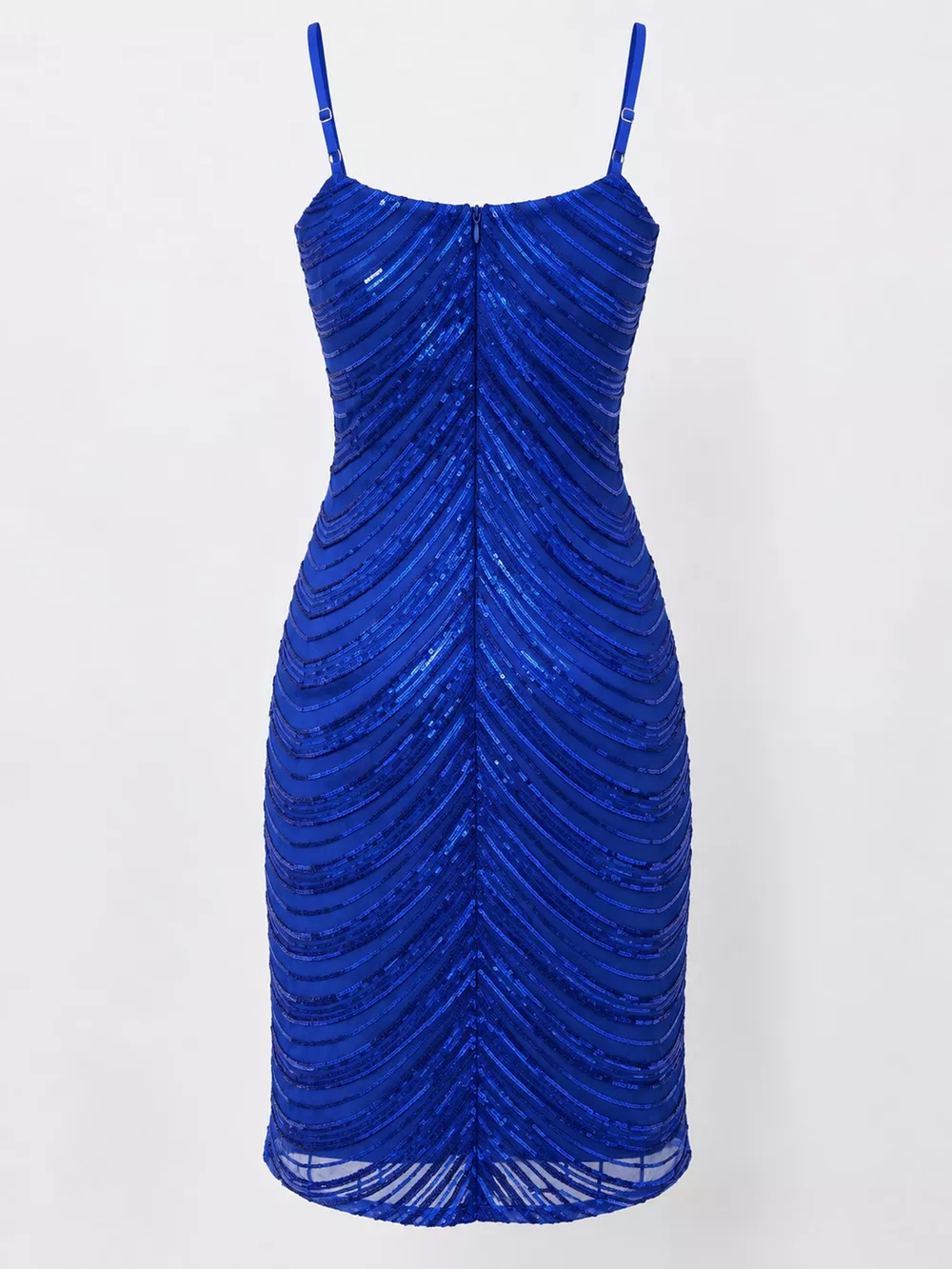 Sleeveless Sequin Embellished Bodycon Mini Cami Dress, image 9