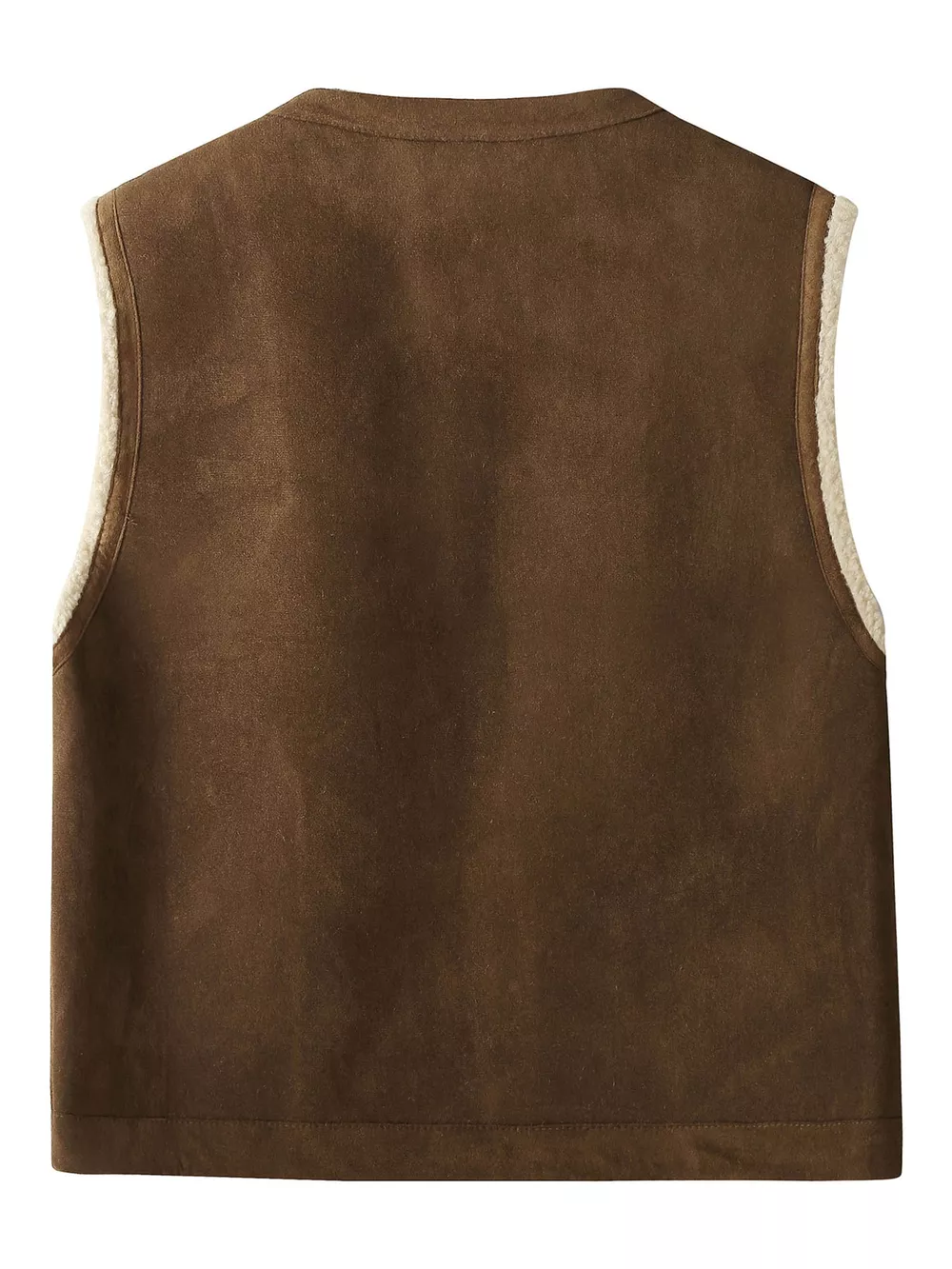 Reversible Sherpa Vest Coat, image 7