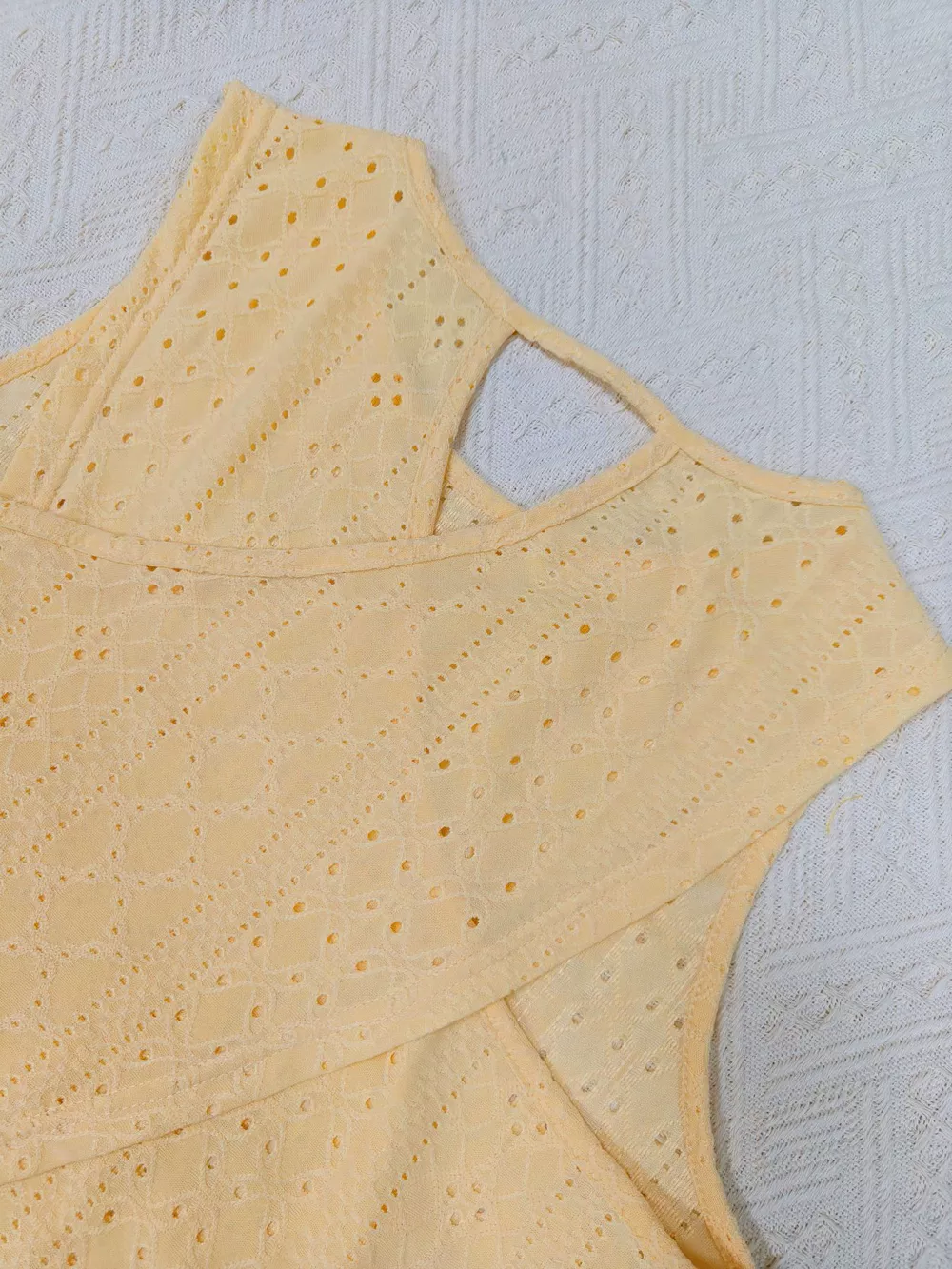 Hollow-Out Knit Tank Top, image 15