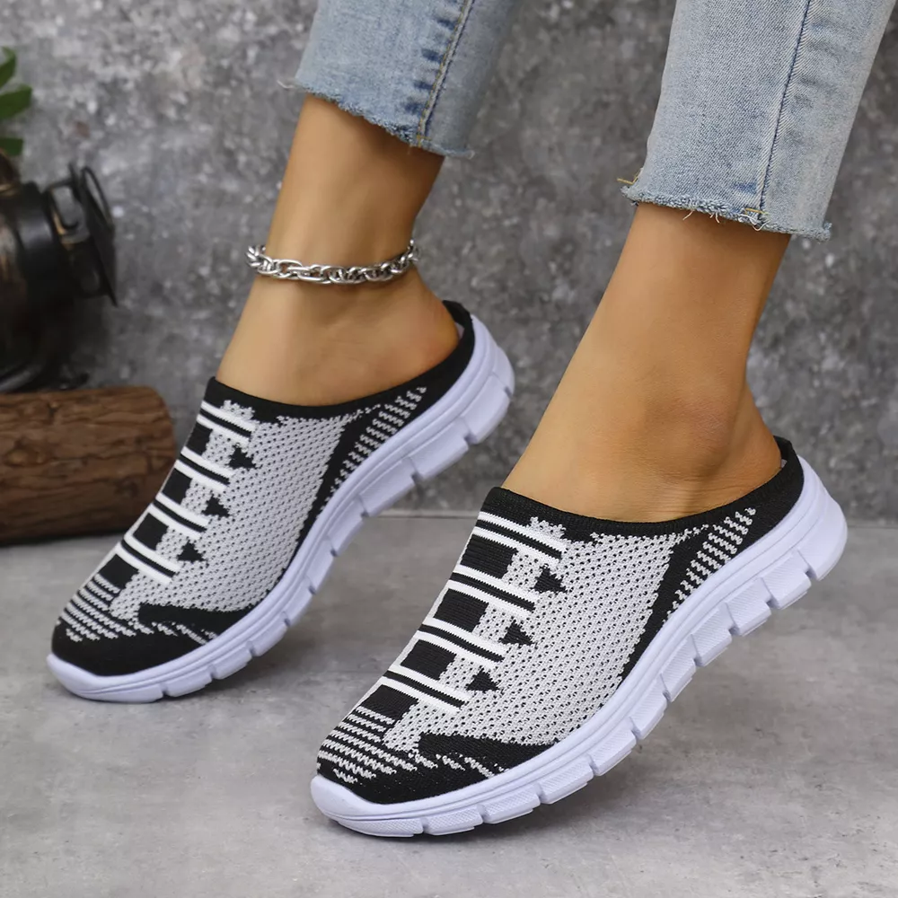 Breathable Knit Slip-Ons, image 5