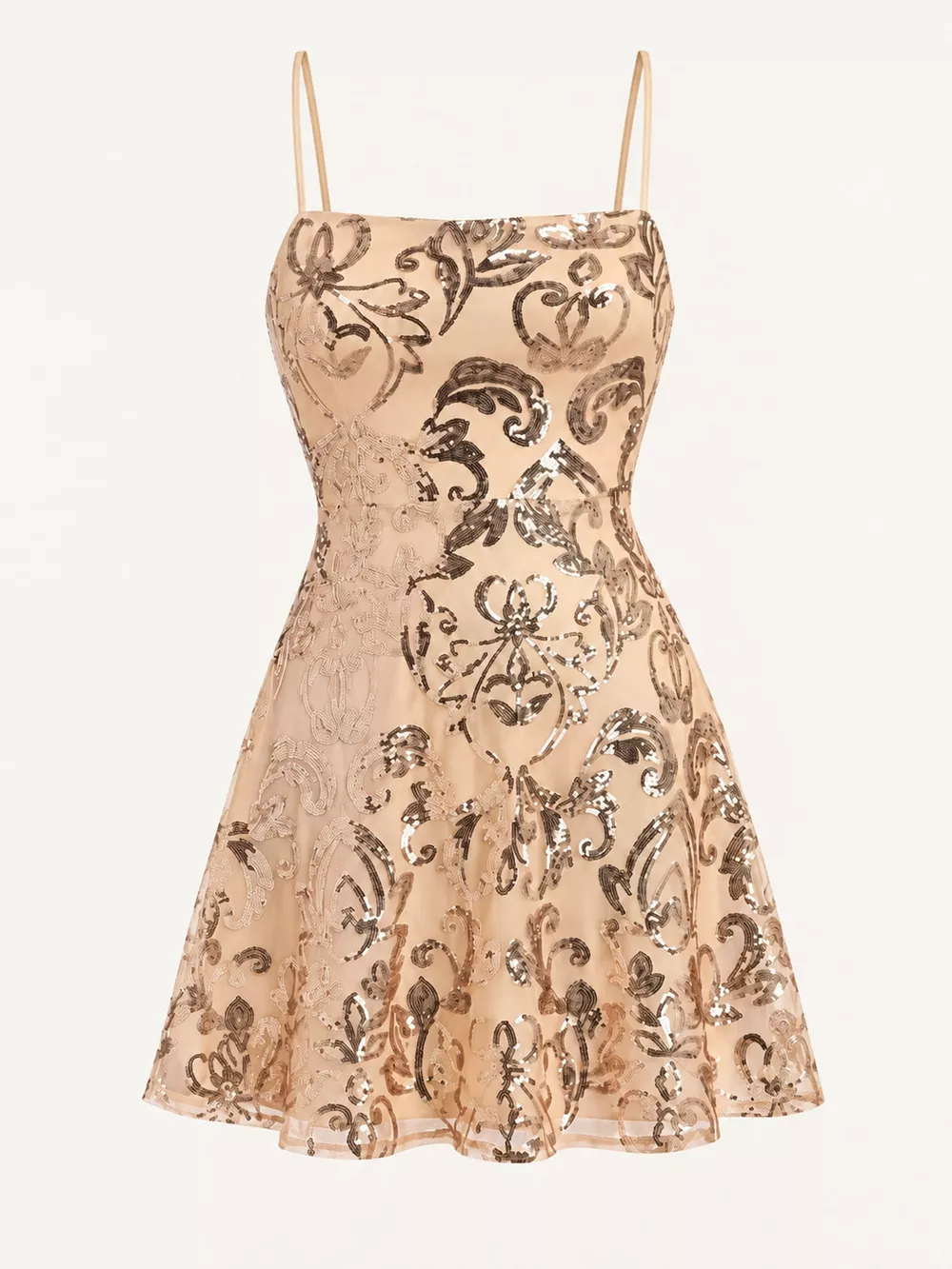 Sequin Embellished Mini Dress, image 34