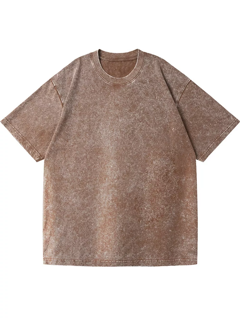 Men's Full Size Vintage Acid Wash Oversized Crewneck T-Shirt Plus Size, image 21