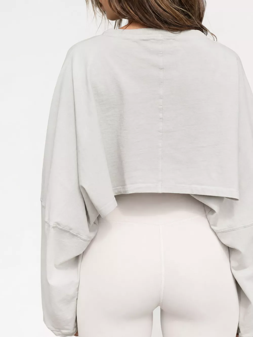 Long Sleeve Cropped Sweatshirt, image 9