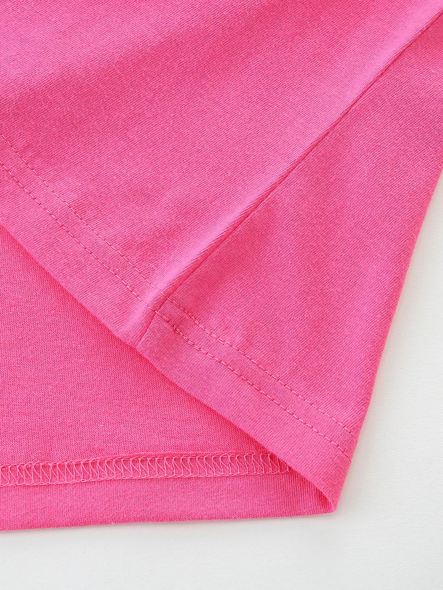 Children's Heart & Rainbow Round Neck Tee, image 4