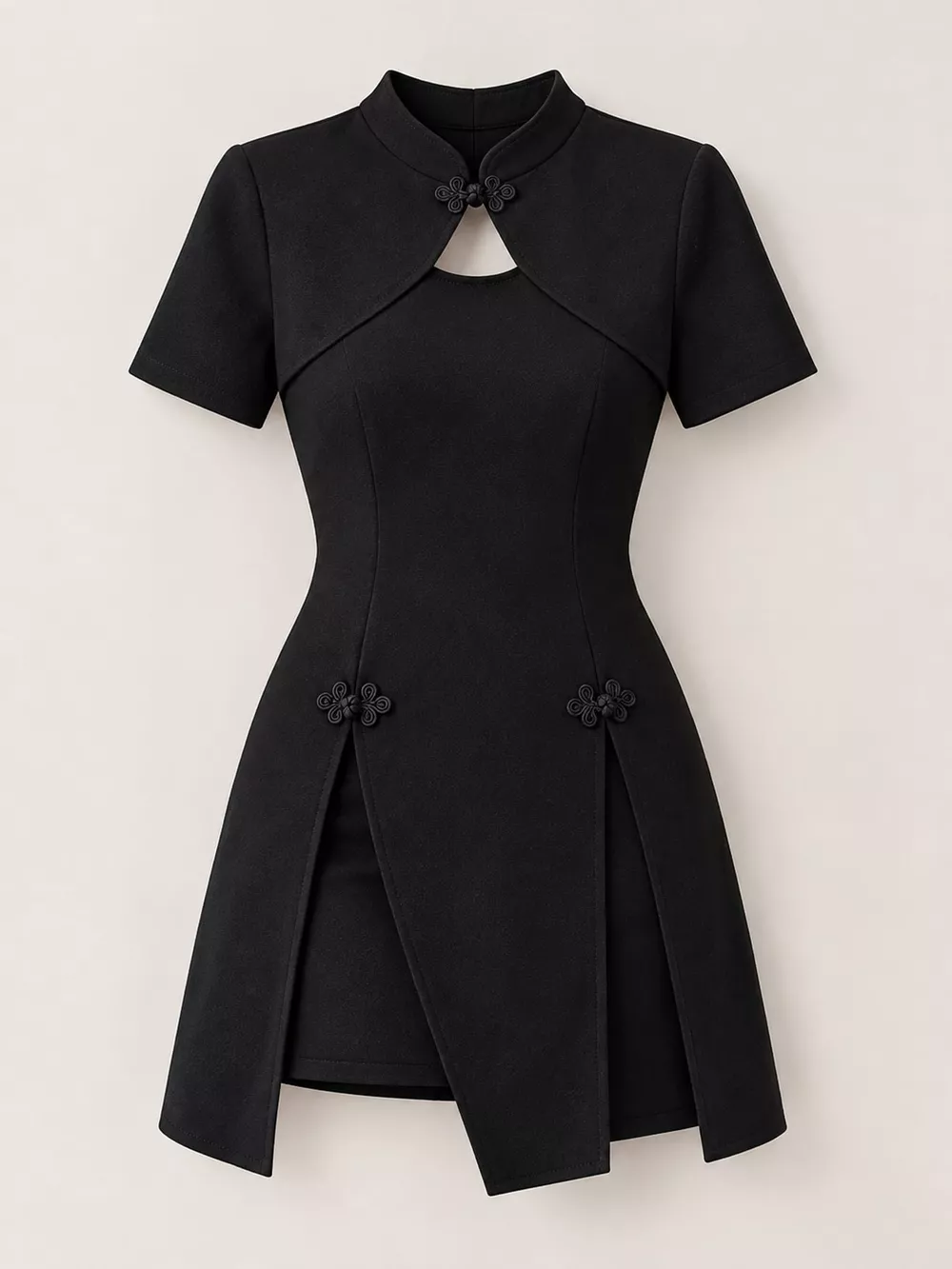 Cutout Short Sleeve Mini Dress, image 5