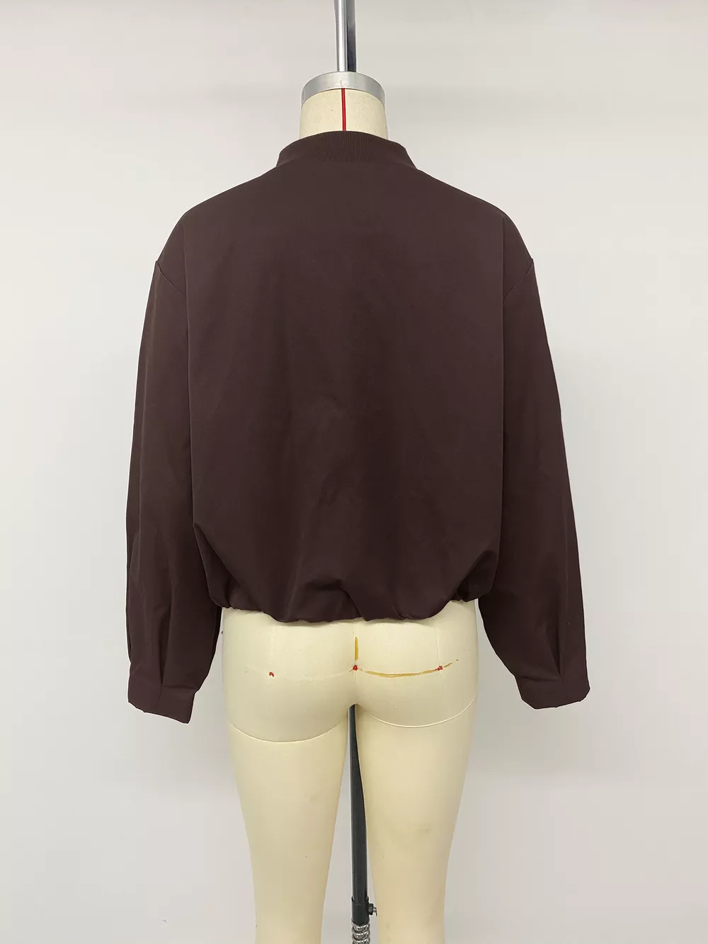 Zip Up Dropped Shoulder Jacket, image 14