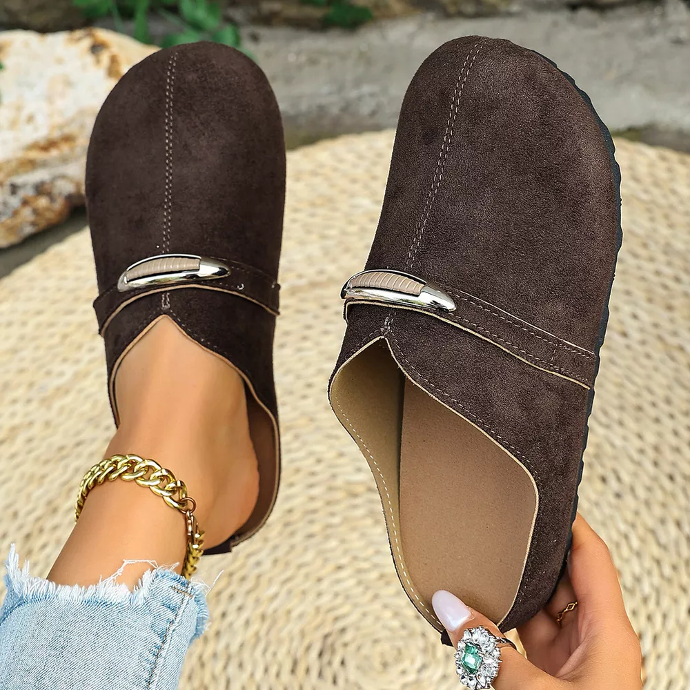 Round Toe Flats Slip-Ons, image 7