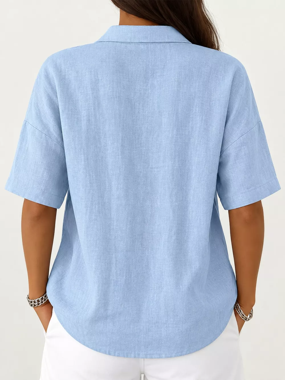 Snap Down Short Sleeve Shirt, image 17