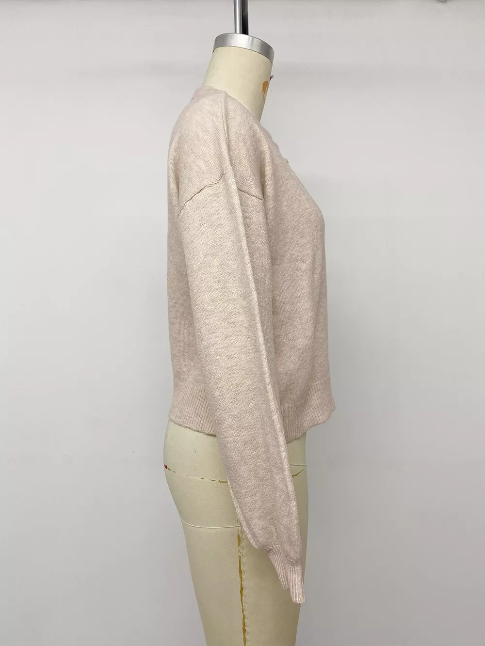Button Up Dropped Shoulder Cardigan, image 15