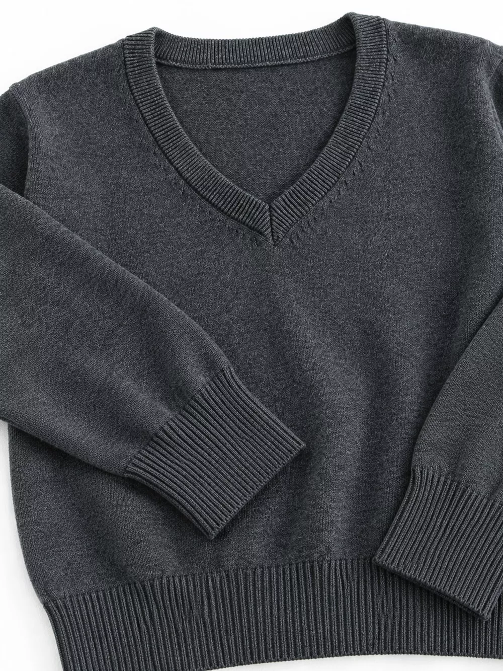 Full Size V-Neck Long Sleeve Sweater Plus Size, image 45