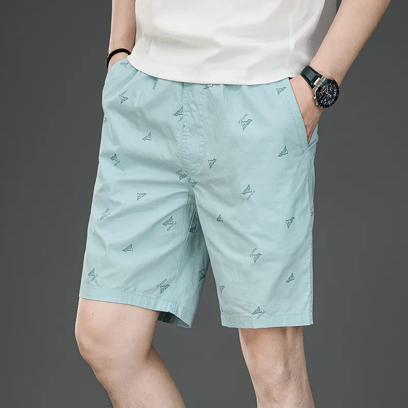 Men's Plus Size Casual Printed Shorts, image 4