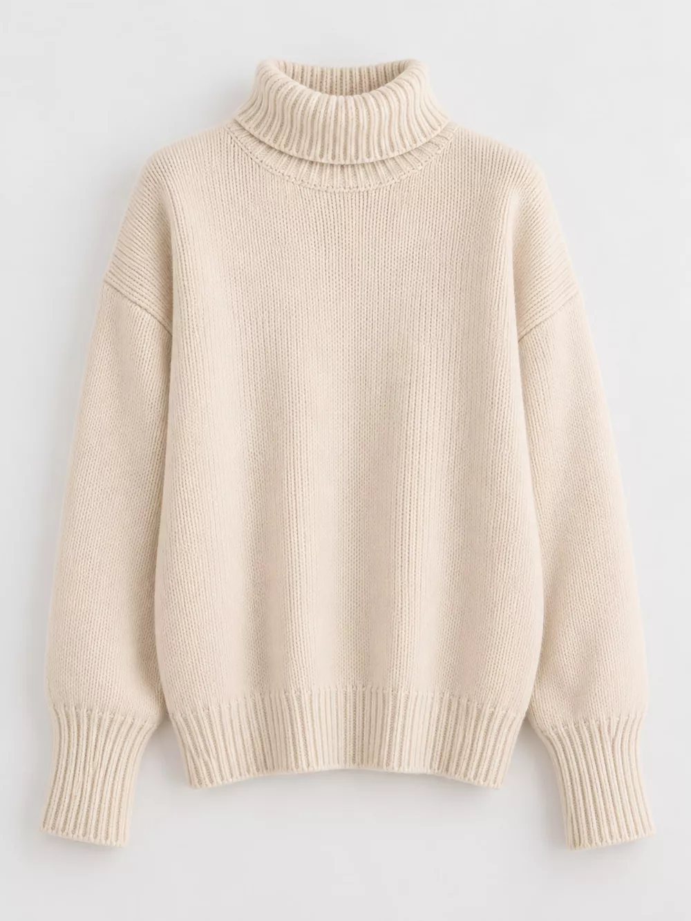 Turtleneck Dropped Shoulder Sweater, image 12